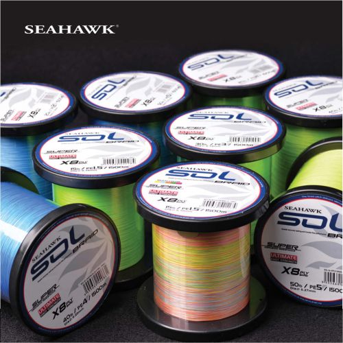 SEAHAWK LINES BRAIDED - SOL 8X